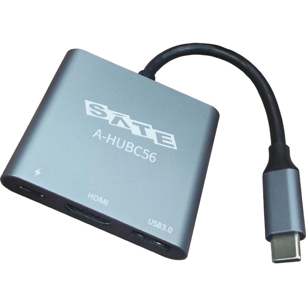 Importado Hub Satellite A Hubc56 3 En 1 Oscuro