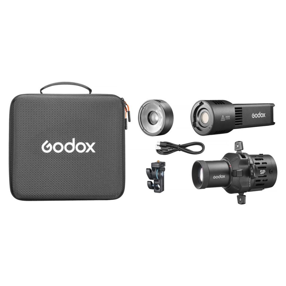 Importado Kit Acessorio Projecao Luz Led Godox Rs100bi Bicolor W