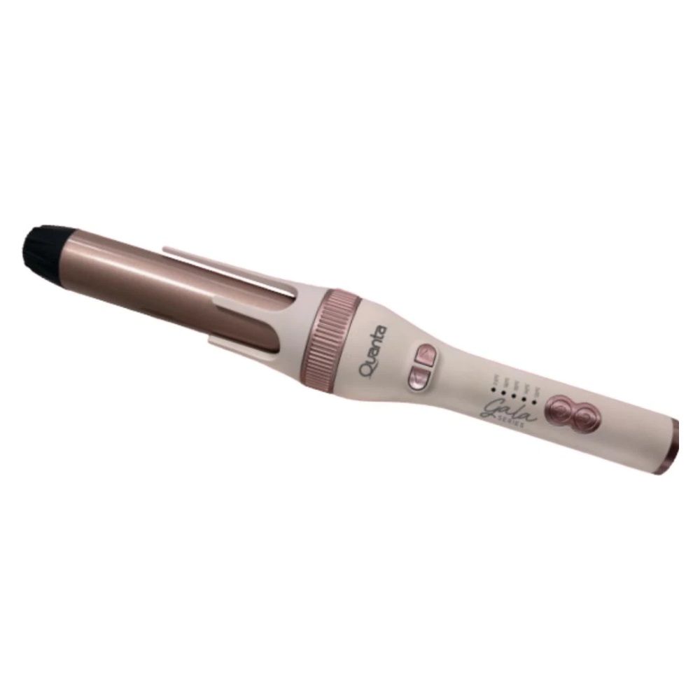 Importado Kit Modelador Cabelo Quanta Qtkm31 3 Em 1 Bivolt Rose