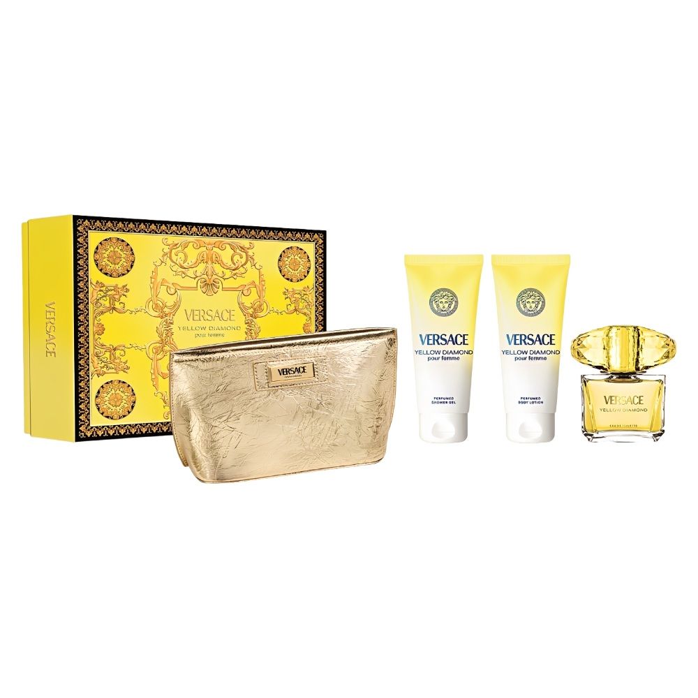 Versace Kit Perfume Diamond Edt Feminino 4 Pecas