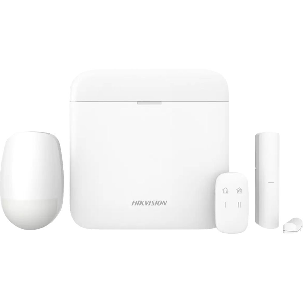 Importado Kit Alarme Sem Fio Ax Pro Hikvision Pircam Ds Pwa64 Kit Wb