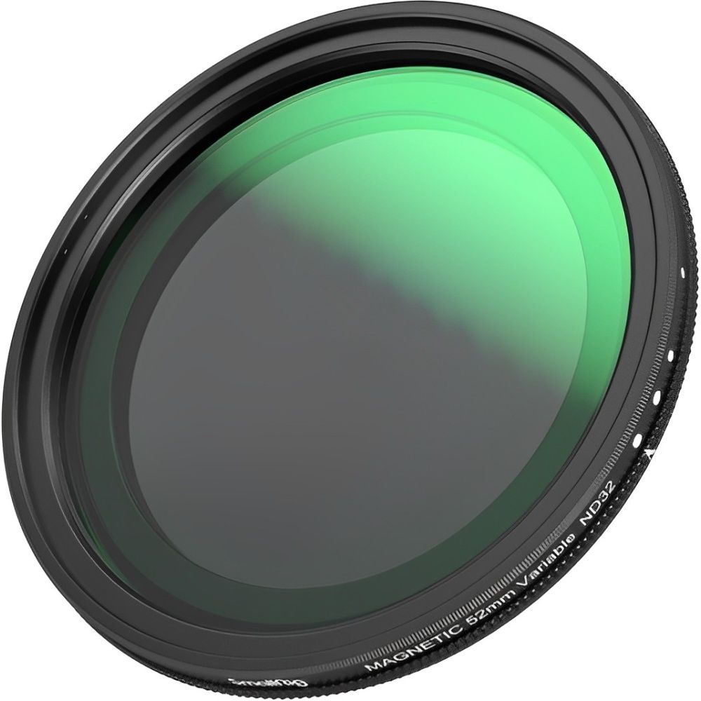 Importado Kit Filtro Lente Smallrig Magease Magnetic Vnd Filter Nd2 Nd32 Stop 52MM 4387 Para