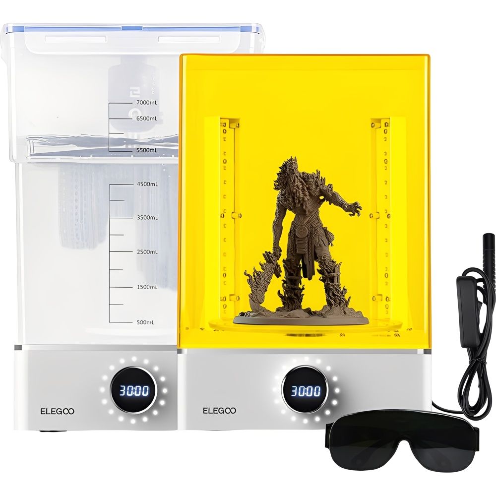 Importado Kit Lavado Curado Elegoo 2 Em 1 Mercury Xs Eu