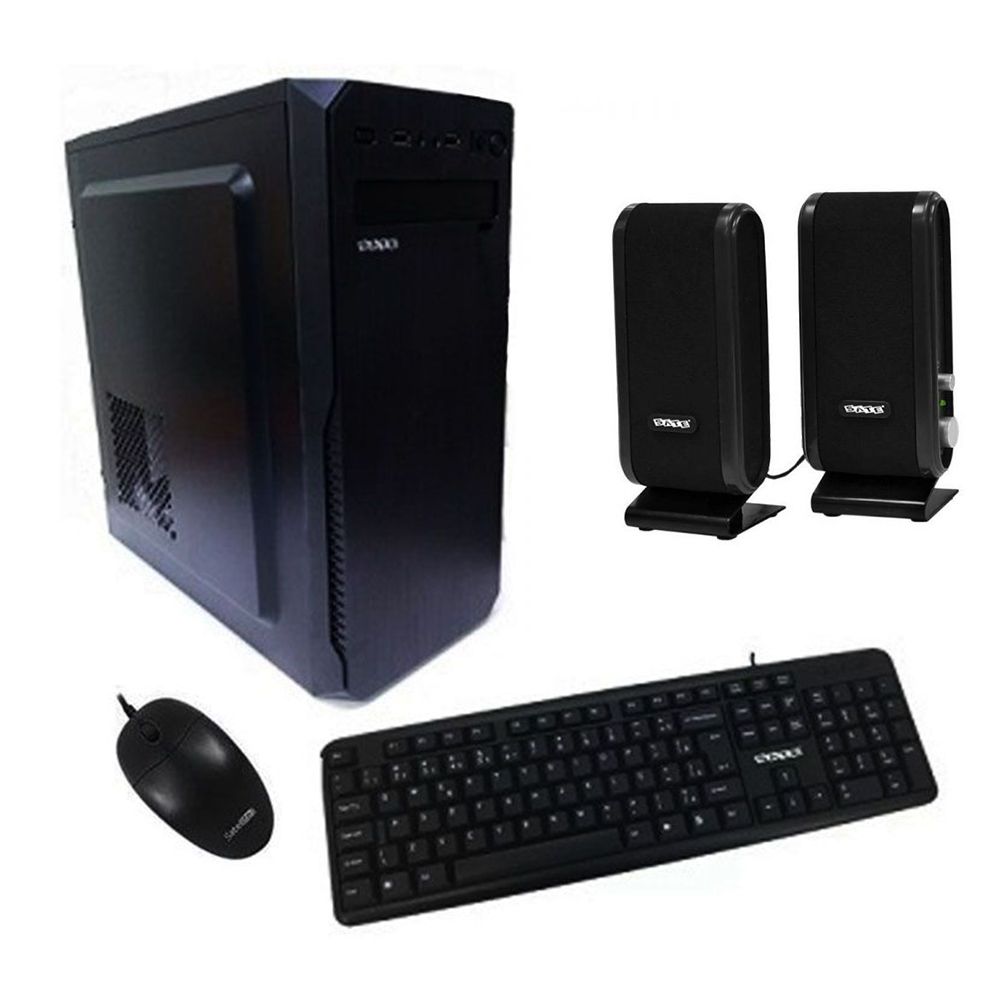 Importado Kit Gabinete Satellite K701 Teclado Portugues Mouse Speaker Fonte 200 W