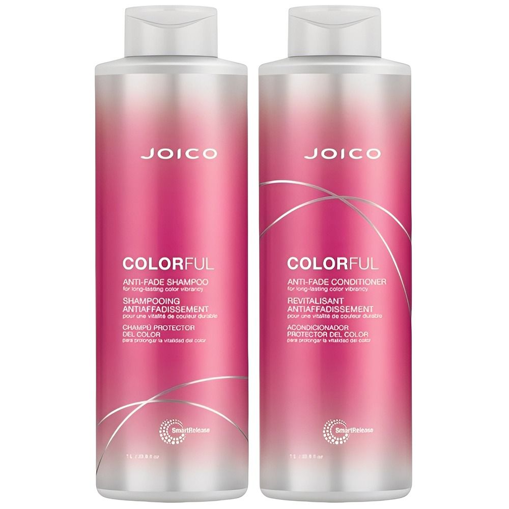 Importado Kit Joico Colorful Anti Fade Shampoo 1L Condicionador 1L 2 Pecas