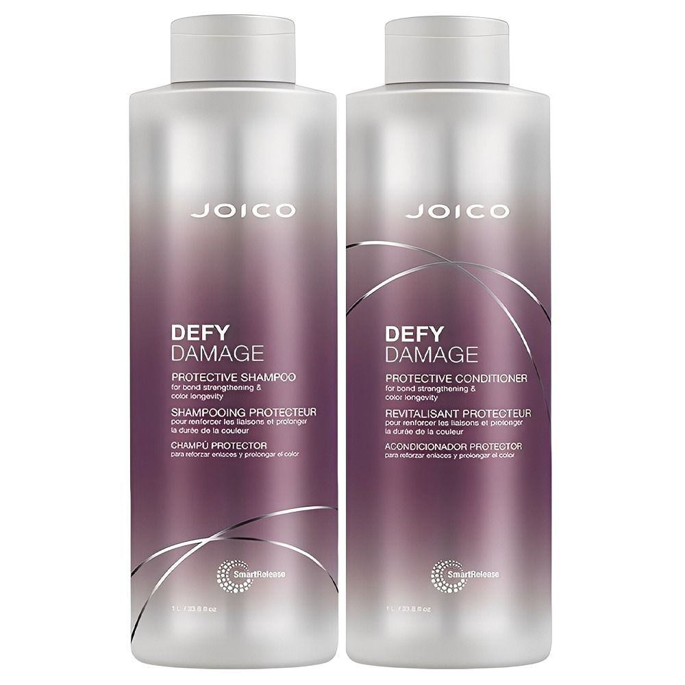 Importado Kit Joico Defy Damage Shampoo 1L Condicionador 1L 2 Pecas
