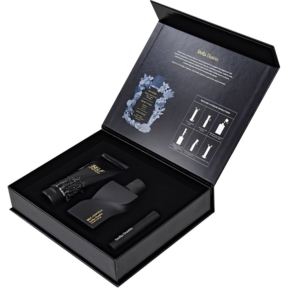 Importado Kit Perfume Stella Dustin Self Legends Masculino 3 Pecas