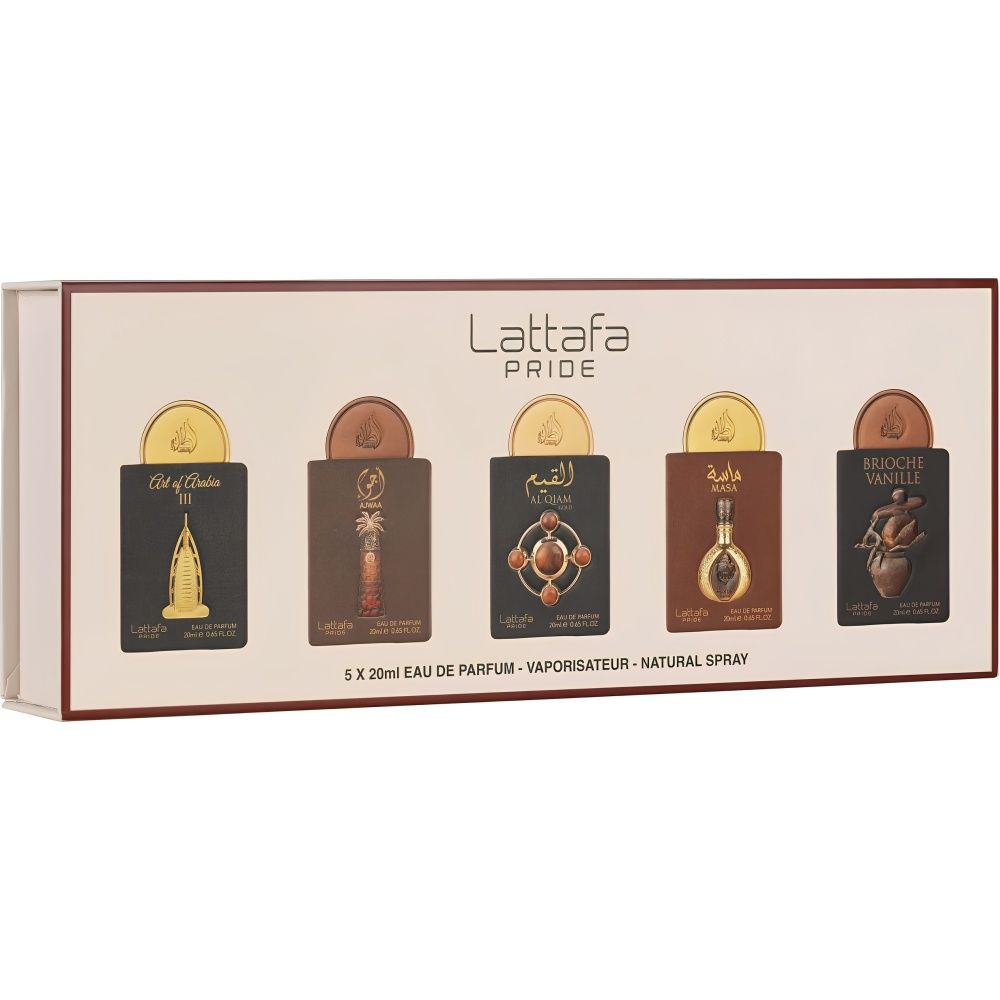Lattafa Kit Perfumes Pride N 4 Edp Unissex 5 Pecas