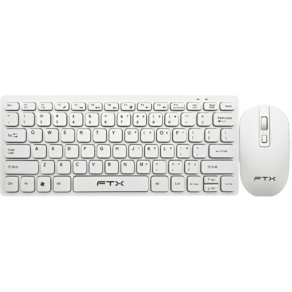 Importado Kit Teclado Mouse Sem Fio Ftx Gk03 Espanol