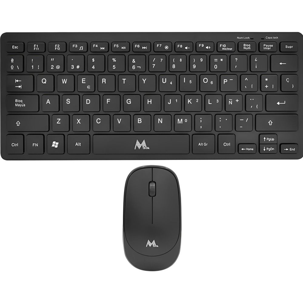 Importado Kit Teclado Mouse Mtek Km 5276 Sem Fio 2 4GHZ Espanhol