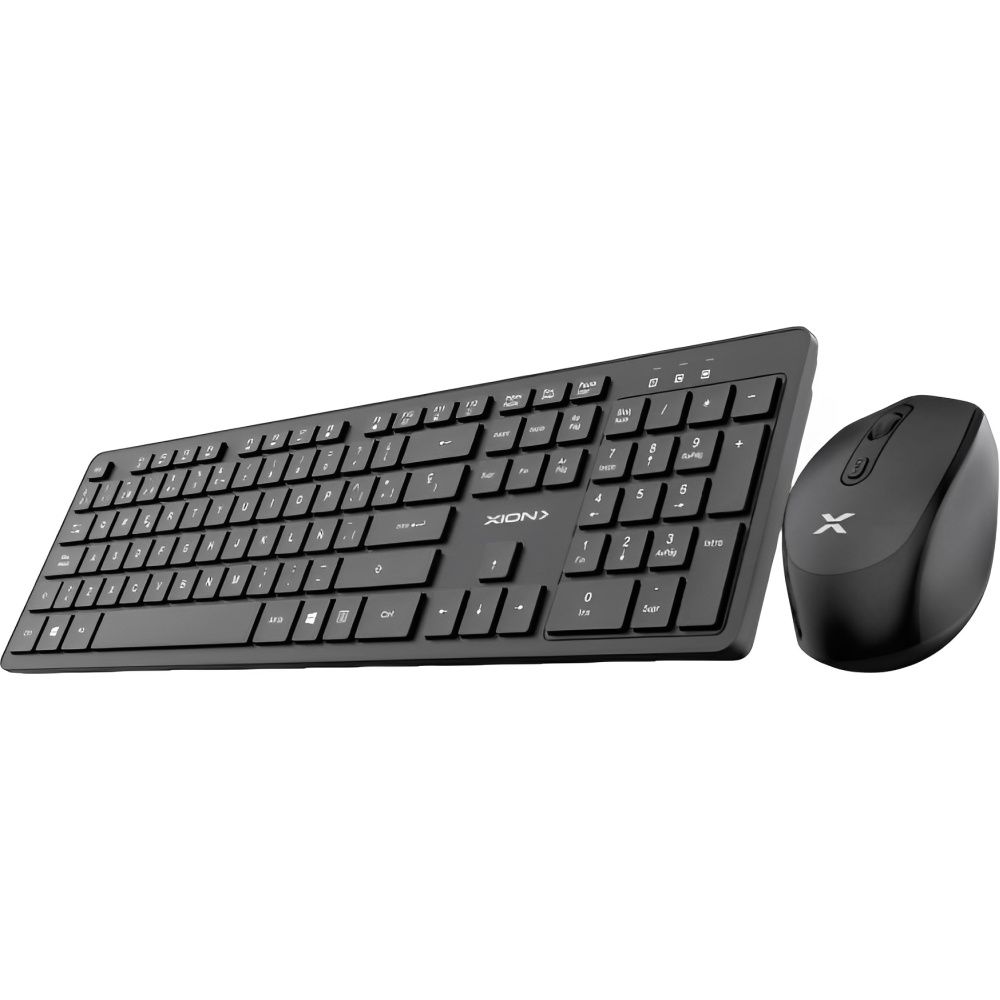 Importado Kit Teclado Mouse Xion Xi Kbcombow2 Sem Fio Espanol