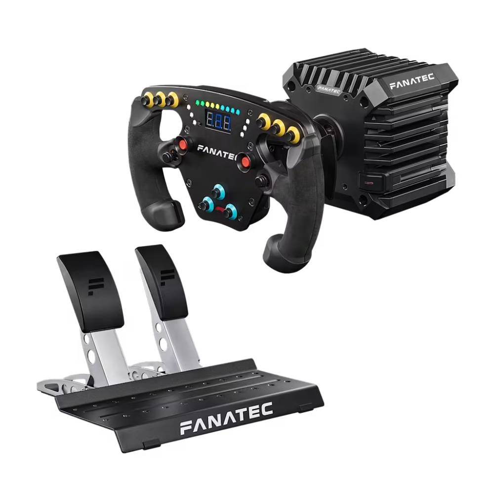 Importado Kit Volante Acelerador Fanatec Csl Qr2 F1 Esports Para Pc