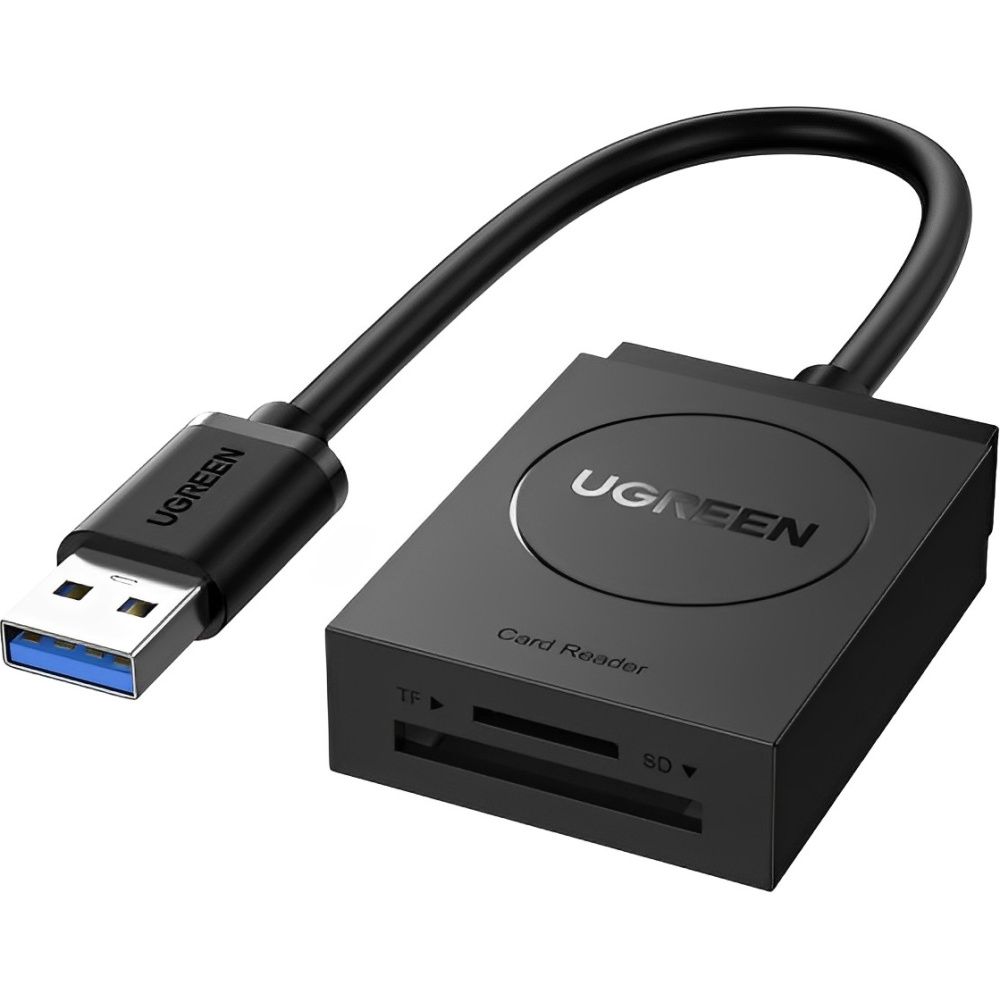 Importado Leitor Cartoes Ugreen 2 Em 1 Usb Sd Tf 20250