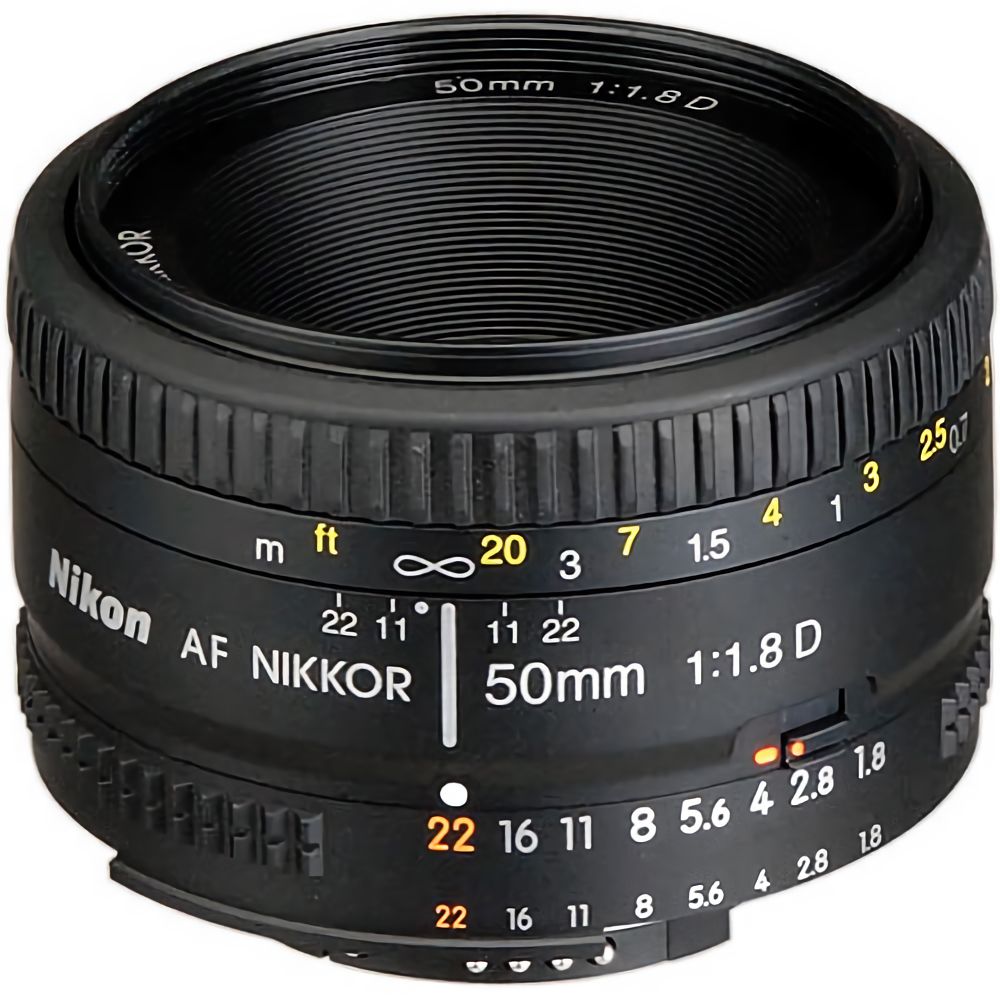 Nikon Lente Fx 50MM F 1 8D