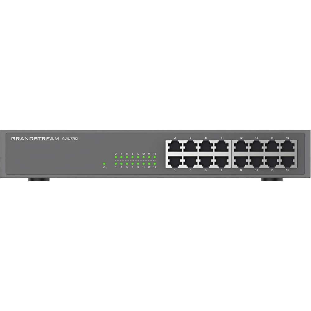 Importado Comutador Grandstream Gwn7702 16 Portas Gigabit Nao Gerenciavel