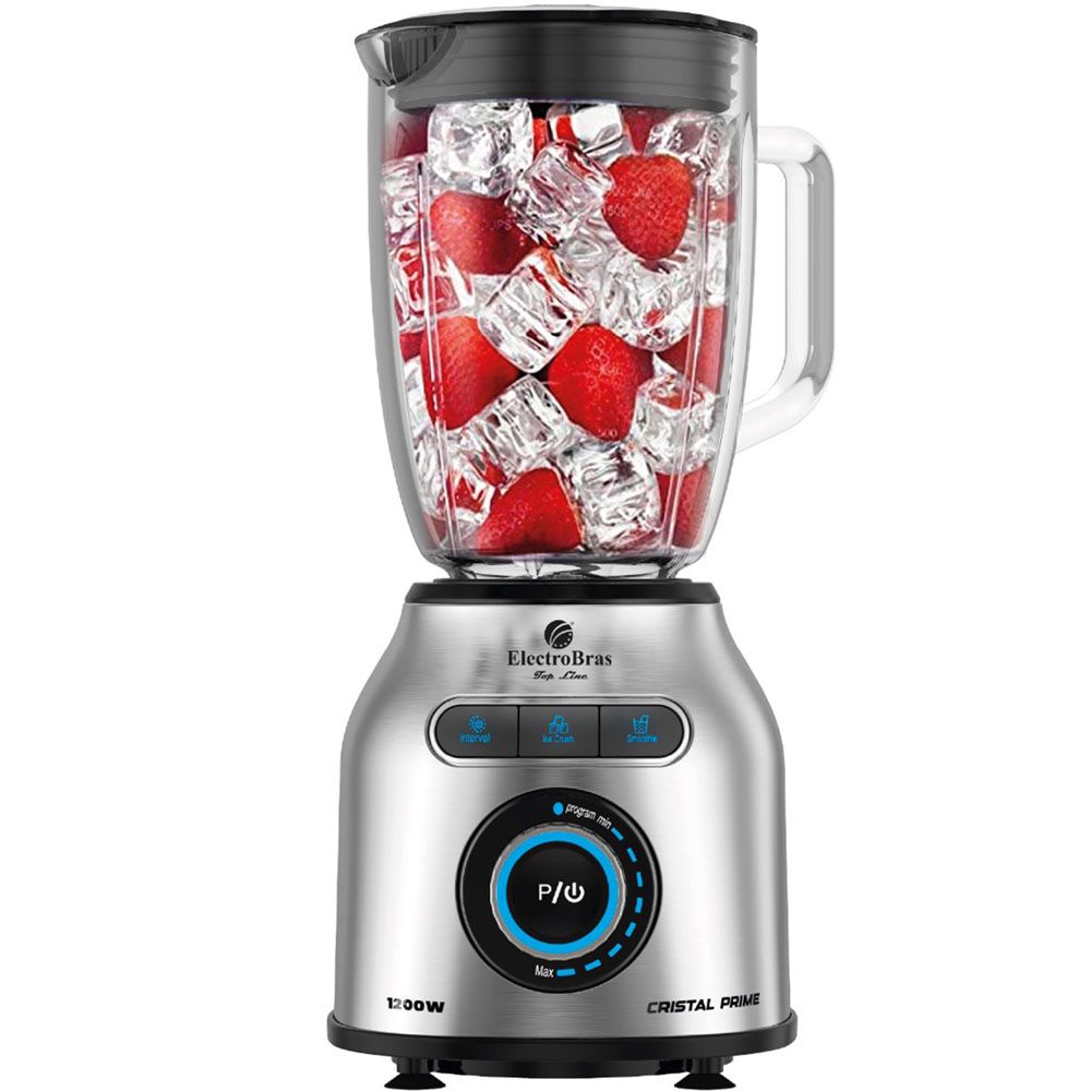 Importado Liquidificador Electrobras Cristal Prime Ebl 10 1200 W 1 8L