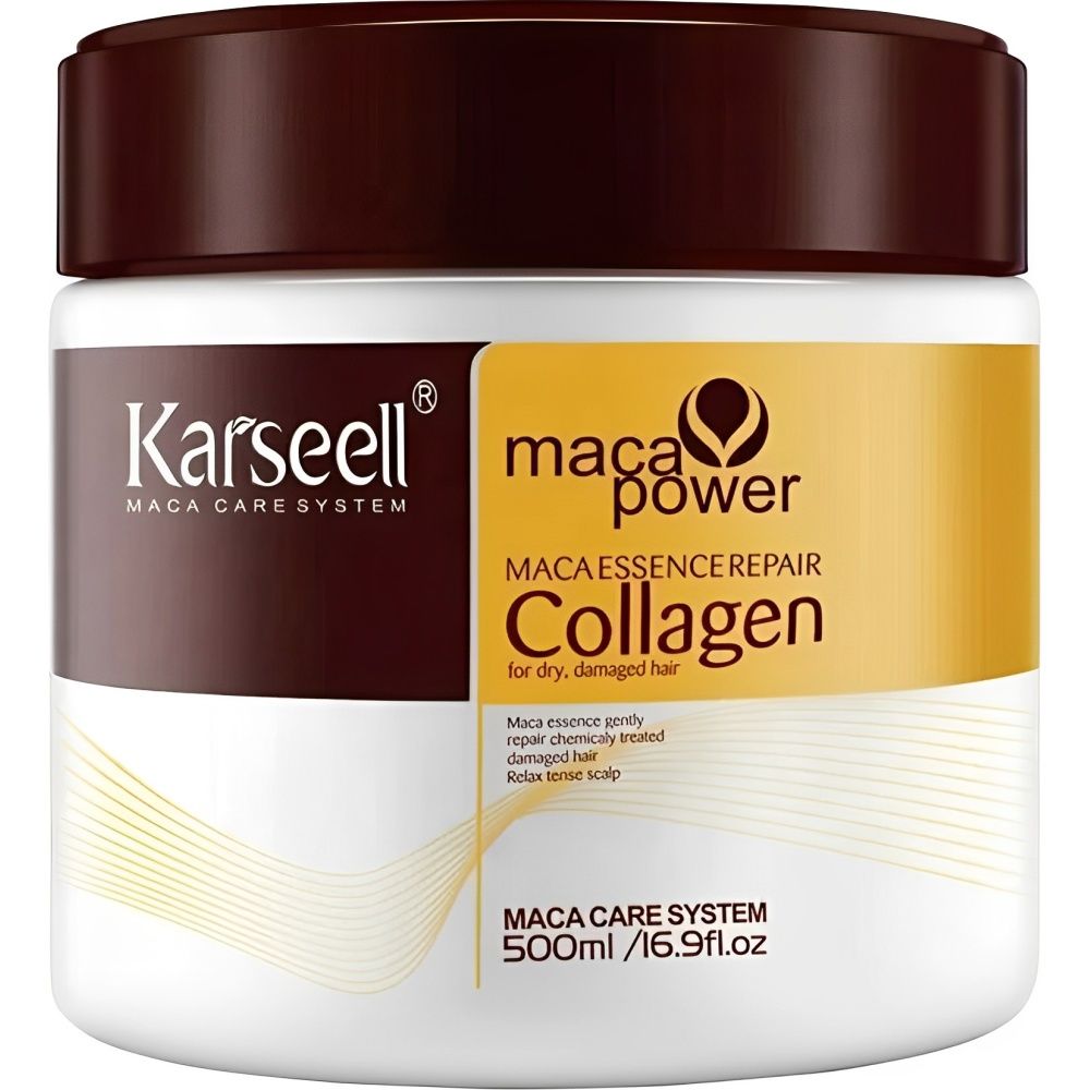 Importado Mascara Capilar Karseell Maca Essence Repair Collagen 500ML