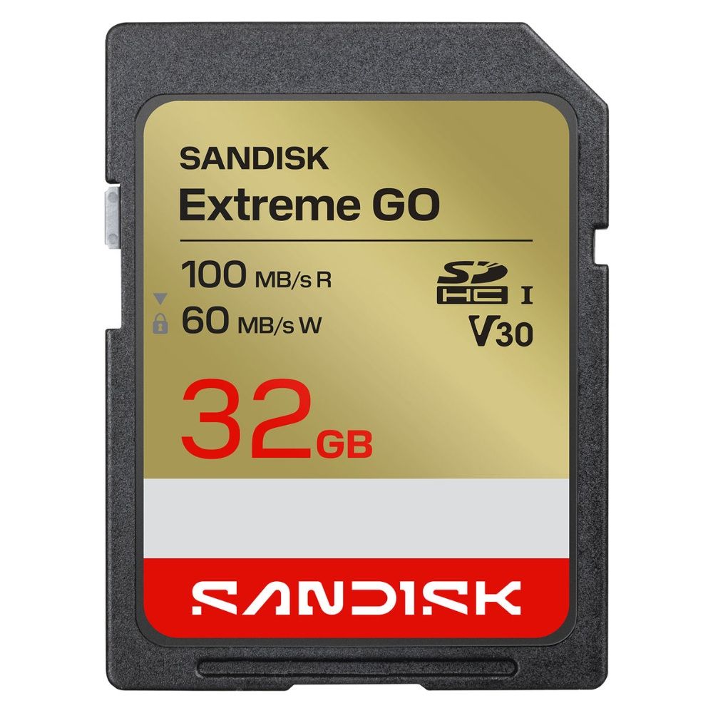 Sandisk Cartao Memoria Sd Extreme Go 60 Mb S U3 V30 Uhs I Sdsdxgn 032G Gncin 32GB