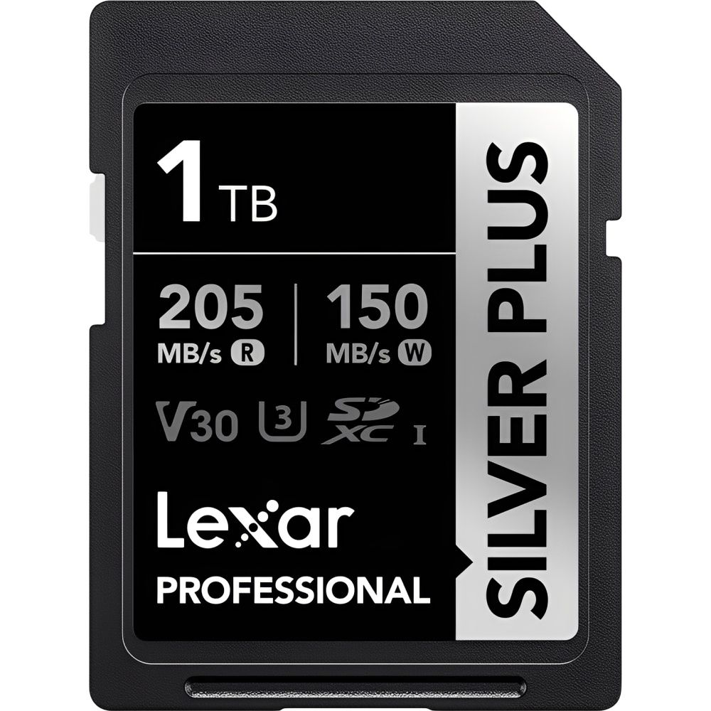 Importado Memoria Sd Lexar Profissional Plus 205 150 Mb S C10 U3 V30 Lsdsipl001t Bnnng 1024GB