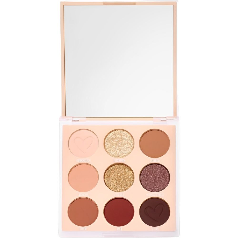 Importado Paleta Sombras Beauty Creations Nxe 9C 9 Tons Nude Desire