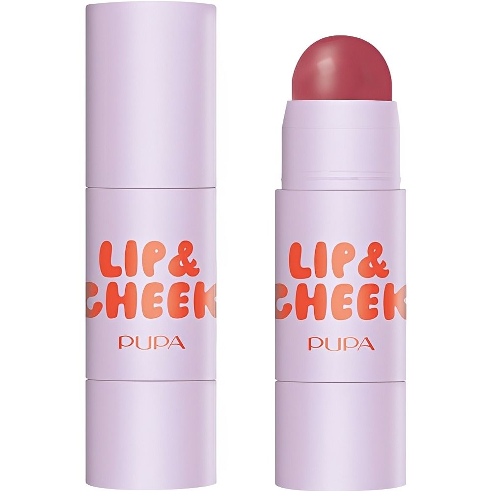 Importado Batom Blush Em Bastao Pupa Milano Grwstick Lip Cheek 2 Em 1