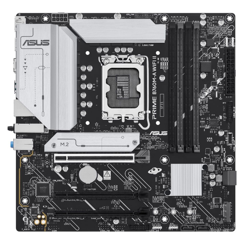 Asus Placa Mae Prime B760m A Ii Lga 1700 Ddr5 Matx