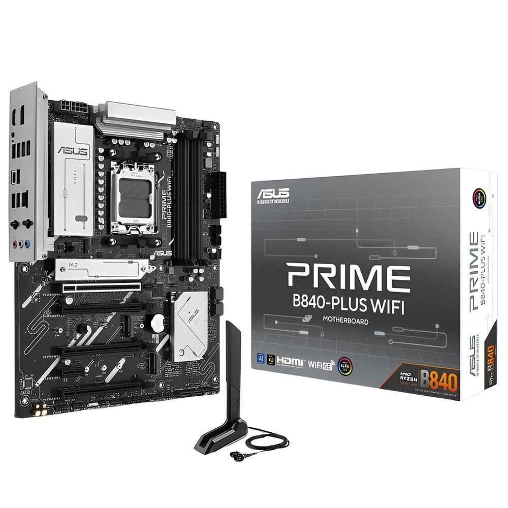 Asus Placa Mae Prime B840 Plus Am5 Ddr5 Atx