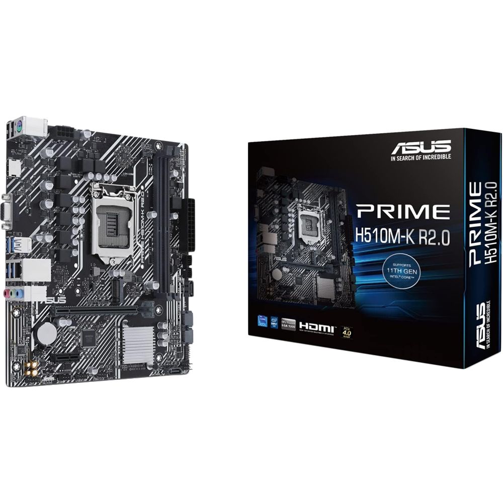 Asus Placa Mae Prime H510m K R2 0 Lga 1200 Ddr4 Micro Atx