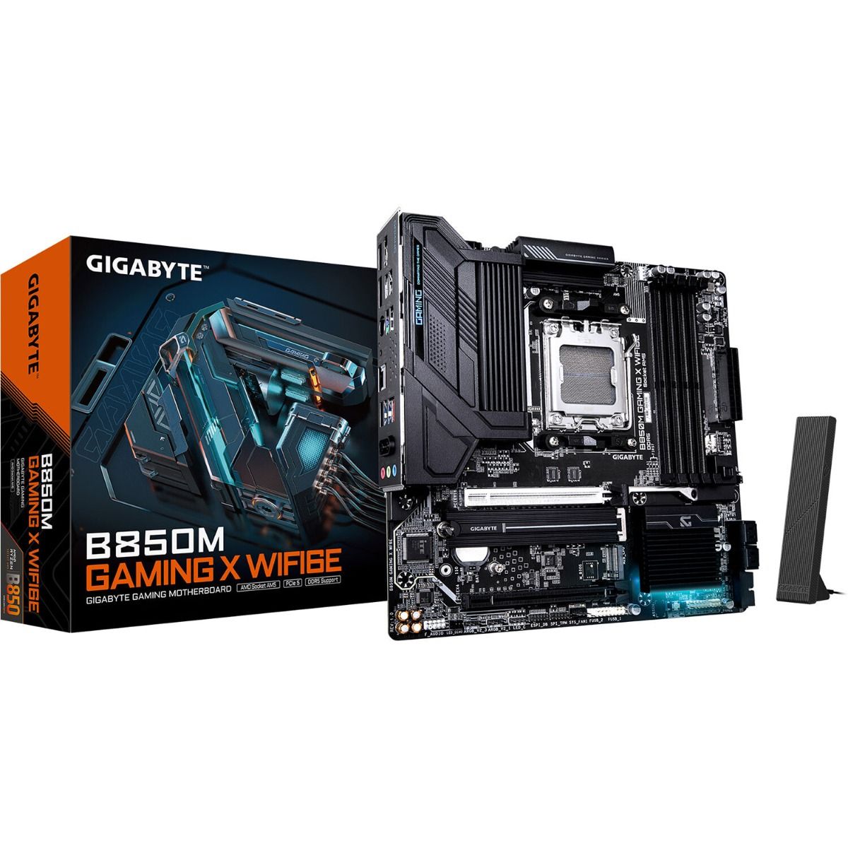 Gigabyte Placa Mae B850m Gaming X 6E Am5 Ddr5 Micro Atx