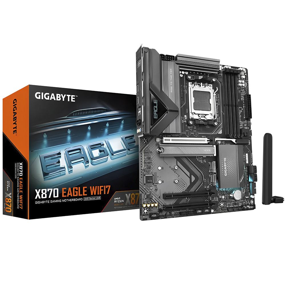 Gigabyte Placa Mae X870 Eagle 7 Am5 Ddr5 Atx