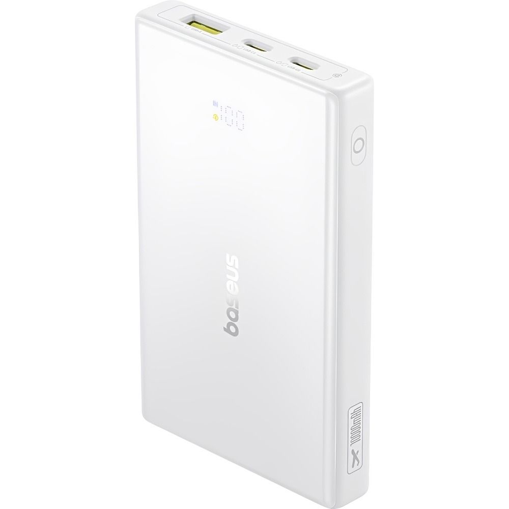Baseus Carregador Portatil Picogo Lcd 10 000 Mah 20 W Usb A 2 Usb C Cabo Usb C