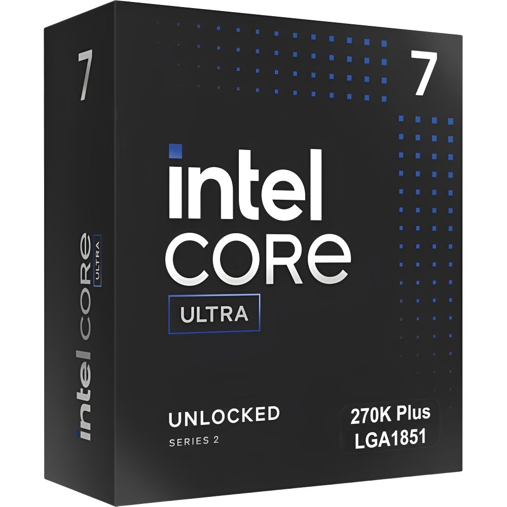 Intel Processador Core Ultra 7 270K Lga 1851 24 Nucleos Ghz Sem Cooler