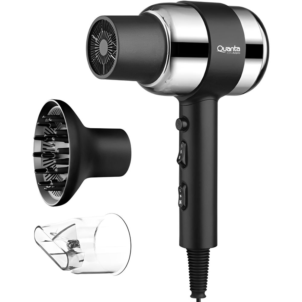 Importado Secador Cabelo Quanta Ion Airpro Qtsdc20 1700 W 220V