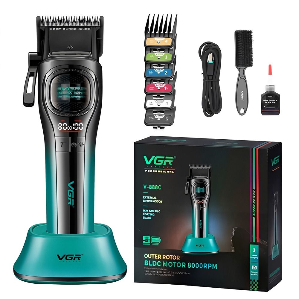 Importado Cortador Cabelo Vgr V 888C Recarregavel