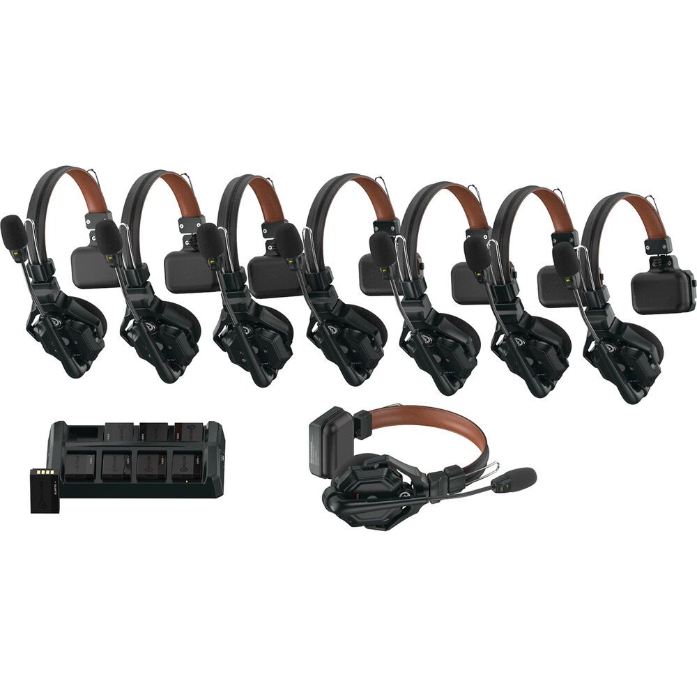 Importado Sistema Fones Ouvido Hollyland Solidcom C1 Pro 8S 8 Unidades