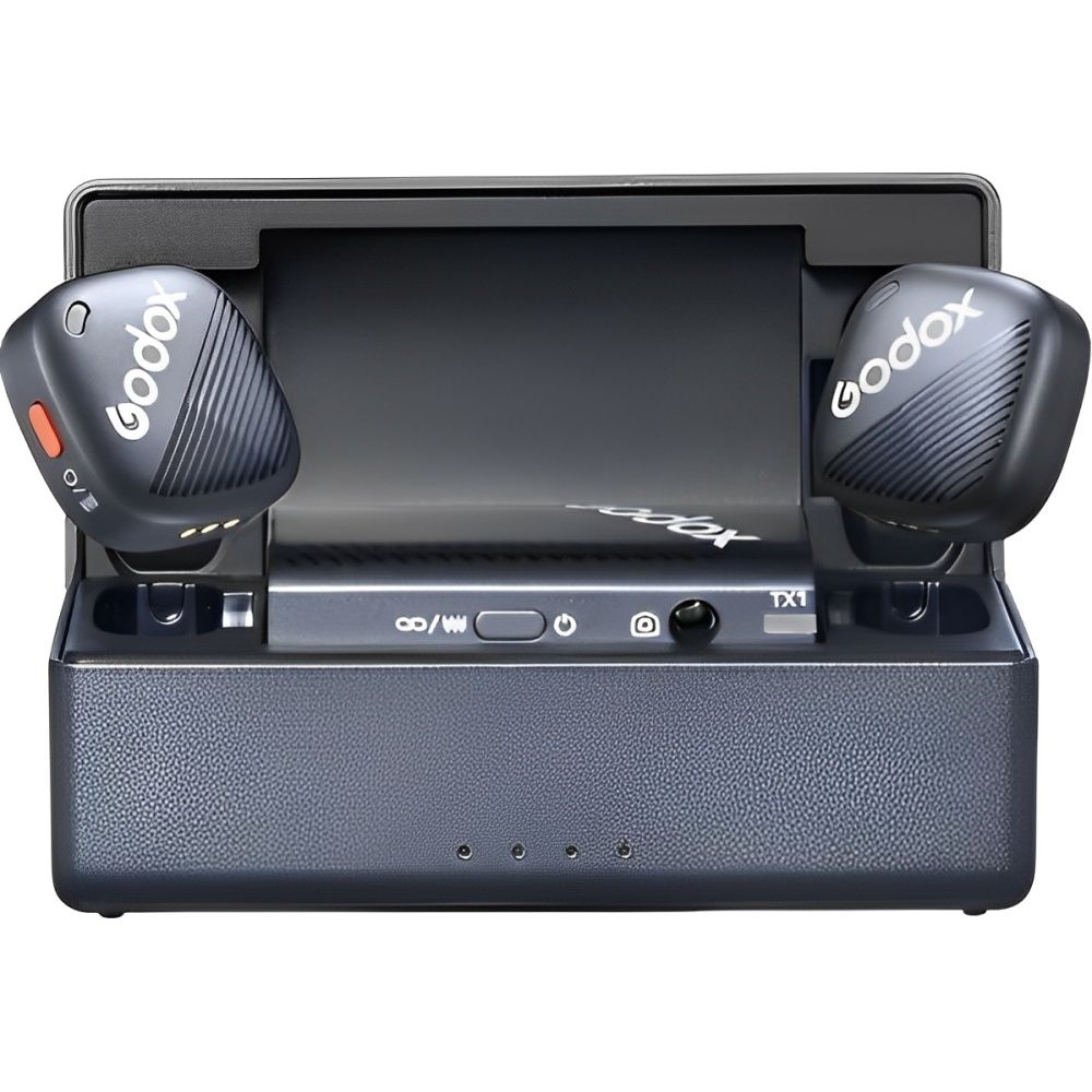 Importado Sistema Microfone Godox Cube C Usb C Sem Fio 2TX 1RX