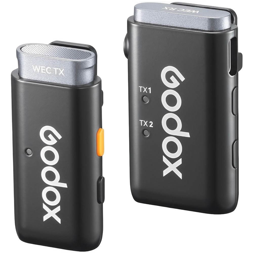Importado Sistema Microfone Godox Wec Sem Fio 1TX 1RX