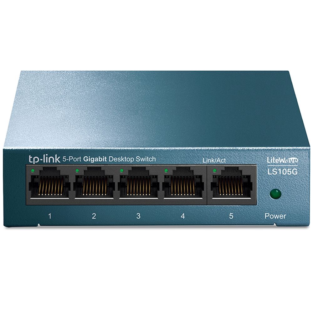 Tp link Switch Ethernet Ls105g 5 Portas 10 1000 Mbps