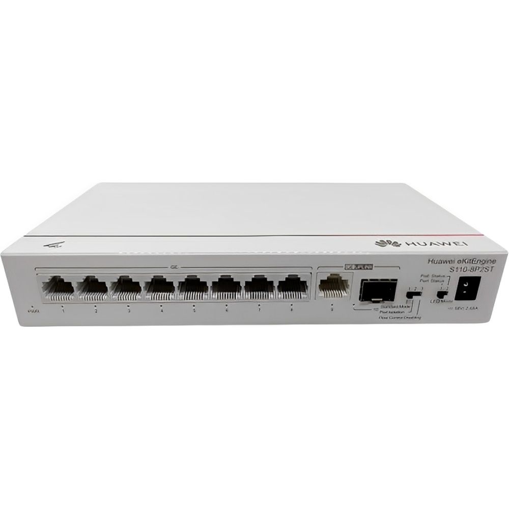 Huawei Switch S110 8P2ST 8 Puertos Poe 124 W Claro
