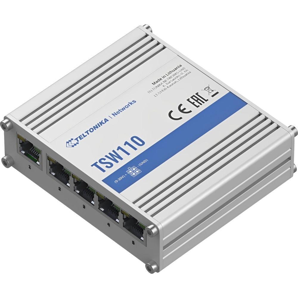 Importado Switch Industrial Teltonika Tsw110 Gigabit Ethernet