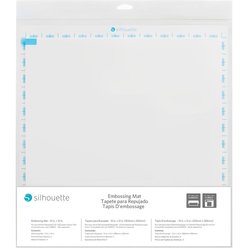 Importado Tapete Para Estamparia Silhouette Silh Mat Emb 12 30 X 30 Cm