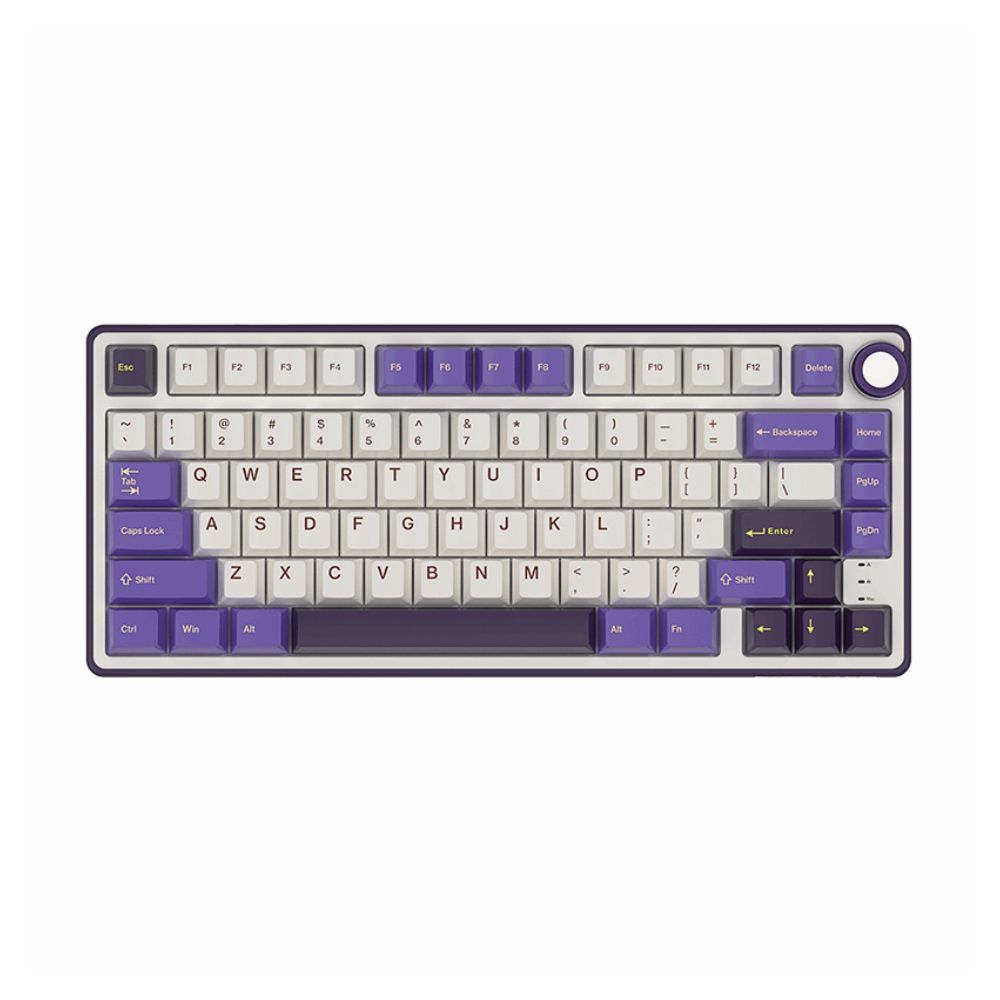 Importado Teclado Royal Kludge R75 75 Mecanico Rgb K Switch Blackberry Mousse Ingles
