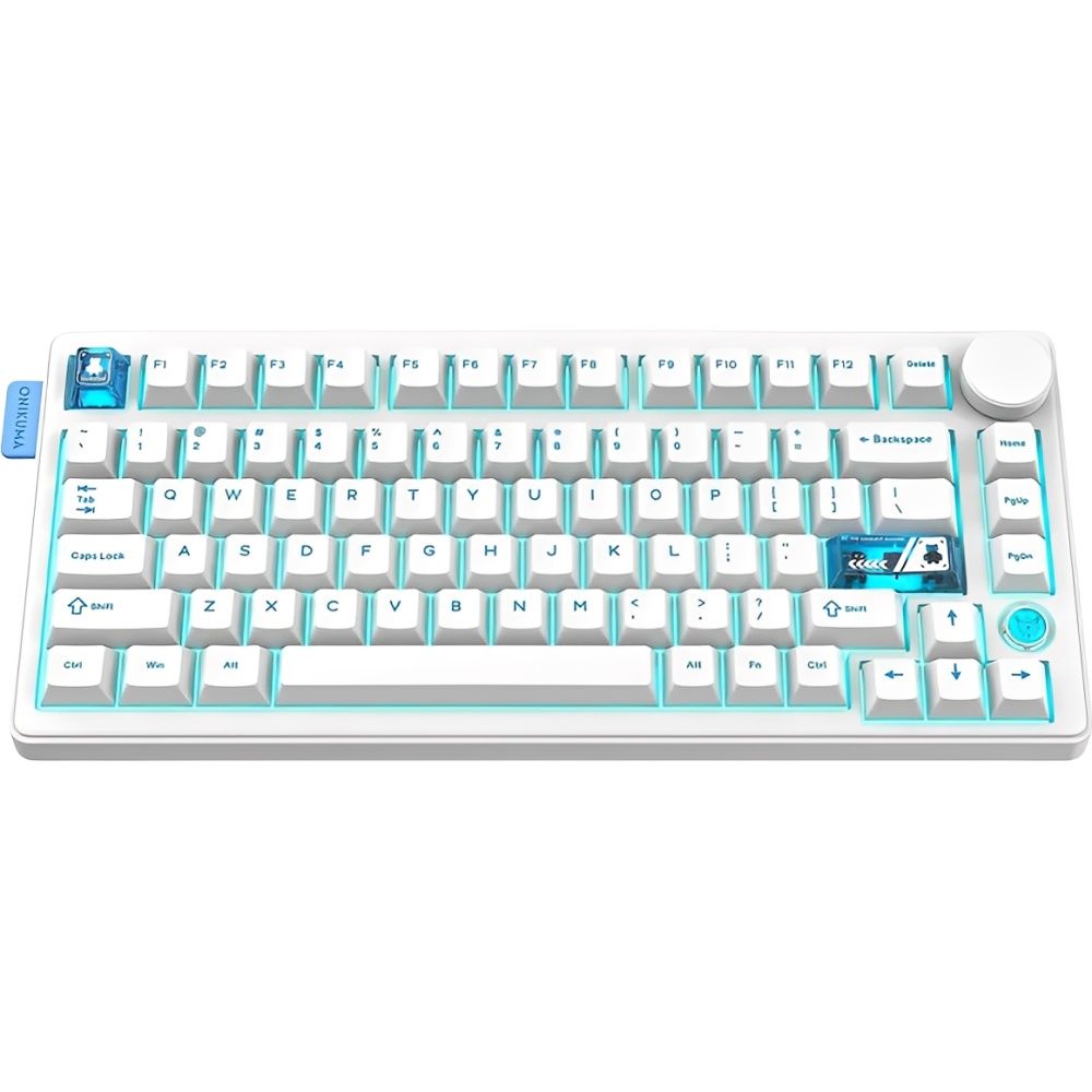 Importado Teclado Gamer Onikuma Mt706 75 Mecanico Rgb Sem Fio Ingles