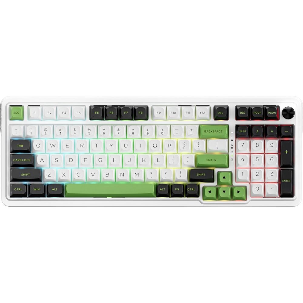 Redragon Teclado Gamer K686wbg 96 Rgb Sem Fio Ingles