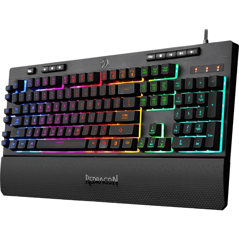 Redragon Teclado Gamer Shiva K512rgb 1 Rgb Usb Ingles