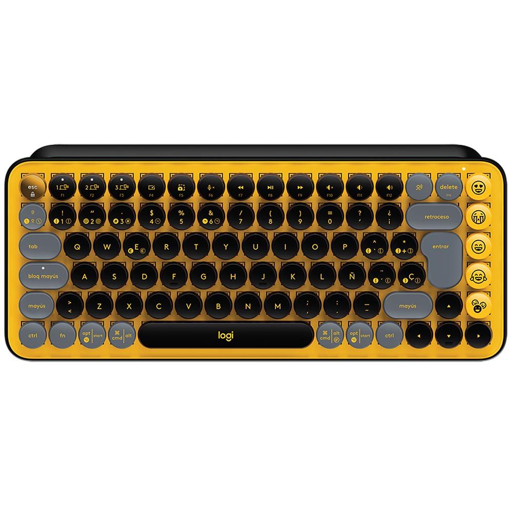 Logitech Teclado Sem Fio Pop Keys Blast Espanol 920 010713