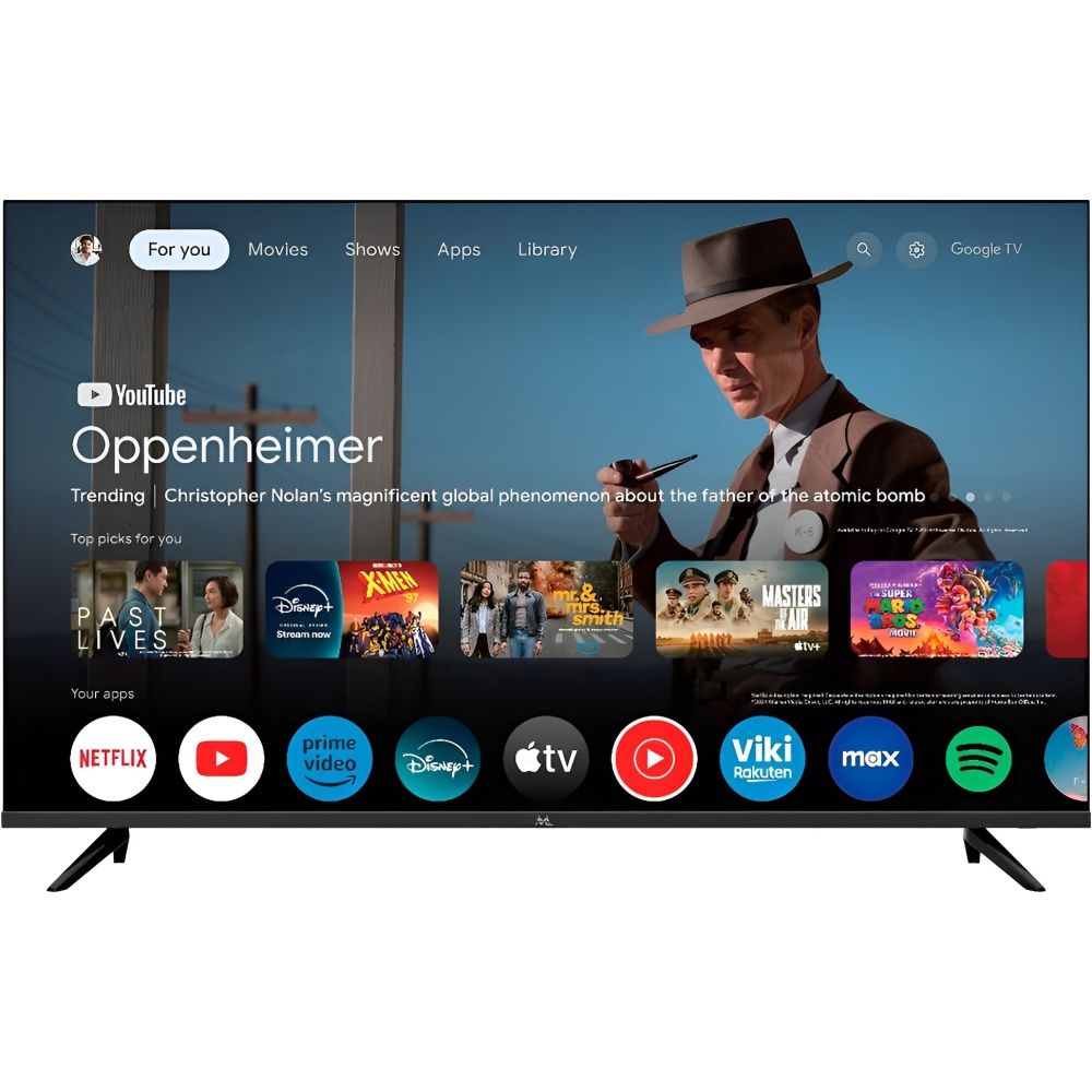 Importado Televisao Smart Qled Mtek Mkq50fsgu 50 4K Ultra Hd