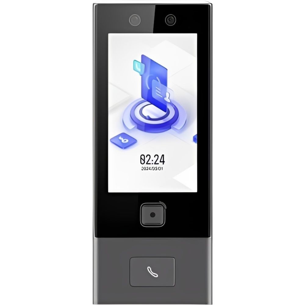 Importado Terminal Acesso Facial Hikvision Ds K1t670mwx Wbqr Touch