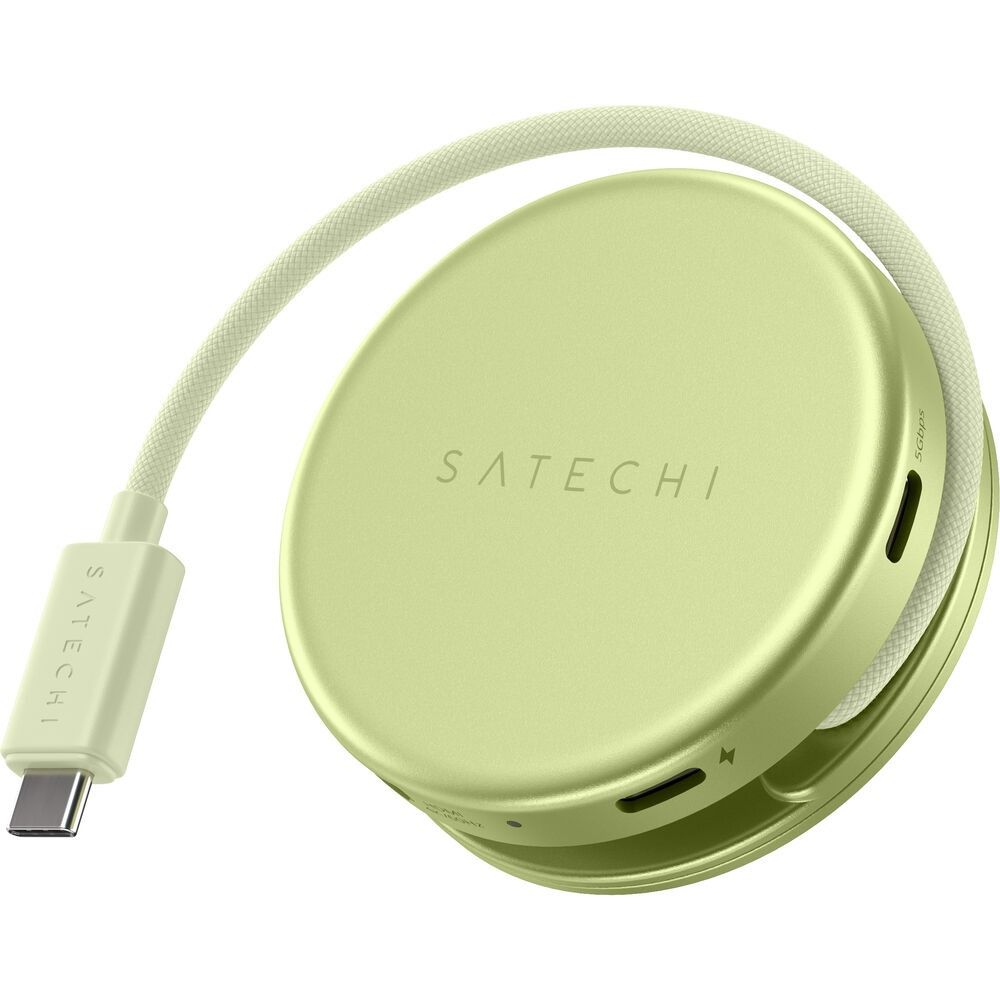 Importado Hub Satechi On The Go 5 Em 1 Usb C Hdmi 4K St Potg5y Citrus