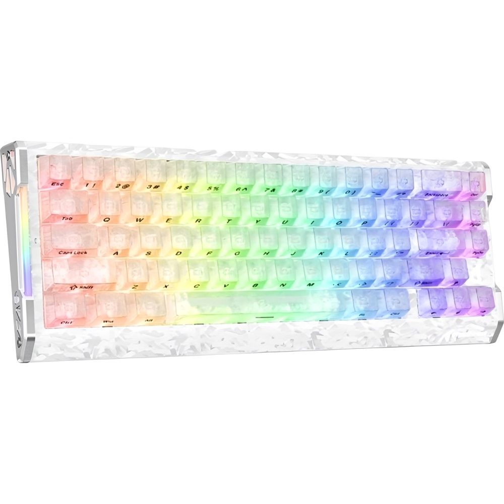 Importado Teclado Gamer Attack Shark R68 He 60 Magnetico Hall Effect Rgb Ice Ninja Ingles